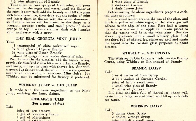 Brandy Crusta: Old-World Elegance in Every Sip