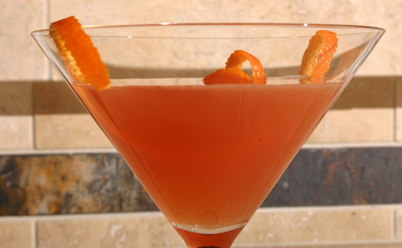 Blood Orange Bronx Cocktail 🍊✨